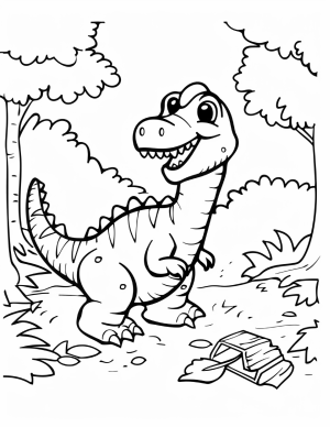 Colorful Fun with Prehistoric Creatures