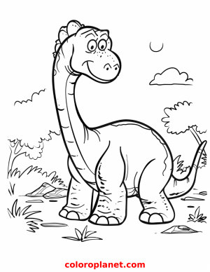 Coloring Adventure with Prehistoric Pals!