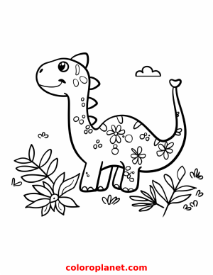 Explore the Prehistoric World with Vibrant Colors