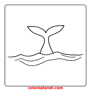 Color the Magical Tail of a Mythical Being