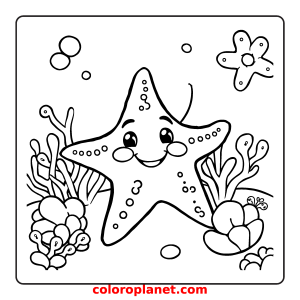 Colorful Creatures of the Deep Blue Sea