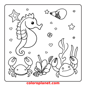 Colorful Creatures of the Sea