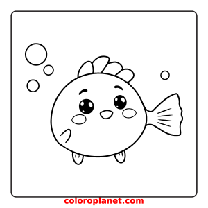 Dive into a world of wonder with our bewildered underwater friend
