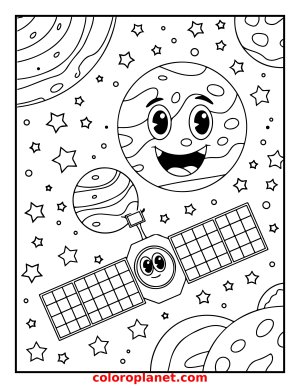 Colorful Cosmic Cheerfulness