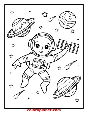 Join the Galactic Expedition with Your Astral Friend
