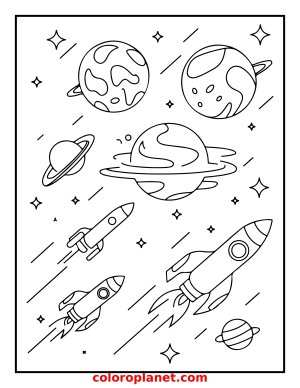 Explore the Galaxy with Rockets