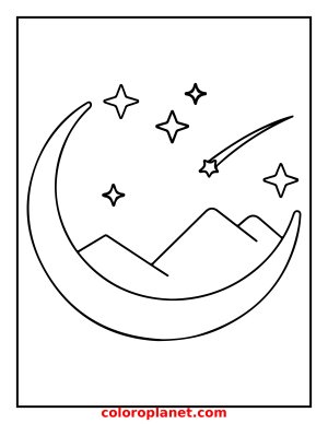 Explore the Magical Lunar World with Your Colors
