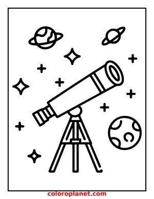 Color in the Amazing Telescope!