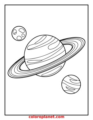 Coloring Adventure Beyond the Rings